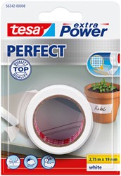 Reparatietape Tesa 56342 perfect 19mm x 2,75m wit