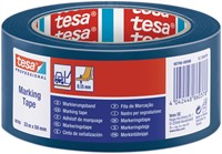 Markeringstape Tesa 60760 PVC 50mmx33m blauw