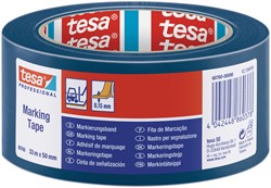 Markeringstape Tesa 60760 PVC 50mmx33m blauw