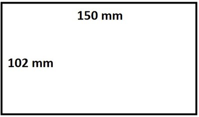 Etiket thermisch 102x150mm kern:25mm 800264-605 rol/300-2