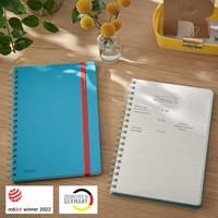 Notitieboek Leitz Cosy B5 lijn spiraal blauw-6