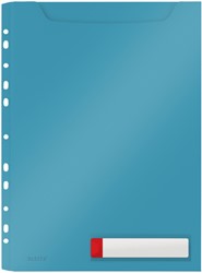 Showtas Leitz cosy u-map harmonica perforatiestrip blauw