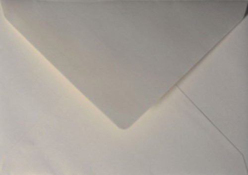 Envelop Papicolor EA5 156x220mm metallic ivoor pk/6