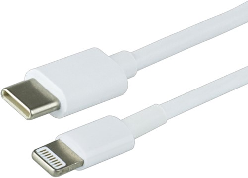 Kabel Green Mouse USB-C Lightning 2m wit
