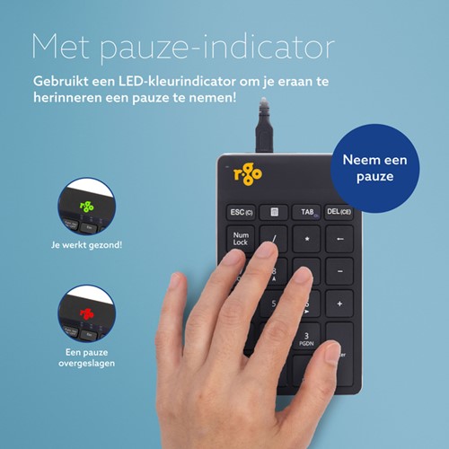 Numeriek toetsenbord R-Go Tools Break bedraad-3