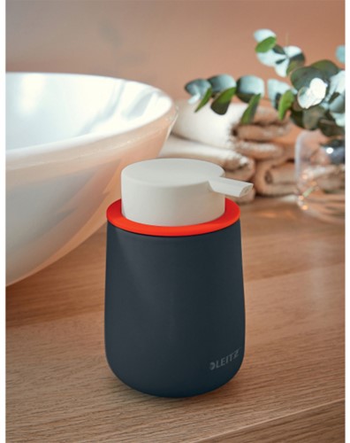 Dispenser Leitz cosy handzeep 300ml grijs-3