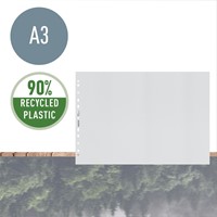 Showtas Leitz Recycle A3 11-gaats dwars PP 25 stuks-2
