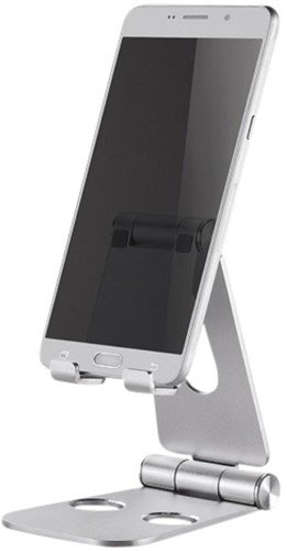 Telefoonstandaard Neomounts DS10160SL1 opvouwbaar Zilver