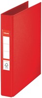 Ringband Esselte Vivida A5 2R PP 25mm Rood