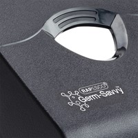 Perforator Rapesco HD865-P antibacterieel 2-gaats zwart-1