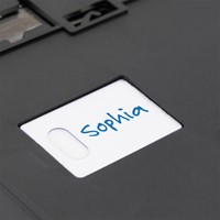 Perforator Rapesco HD865-P antibacterieel 2-gaats zwart-1