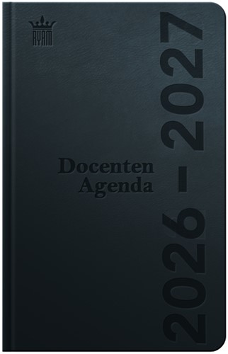 Docentenagenda 2025-2026 Ryam DeLuxe zwart