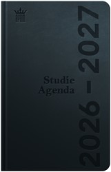 Schoolagenda 2026-2027 Ryam Studie DeLuxe 7dagen/2pagina's zwart