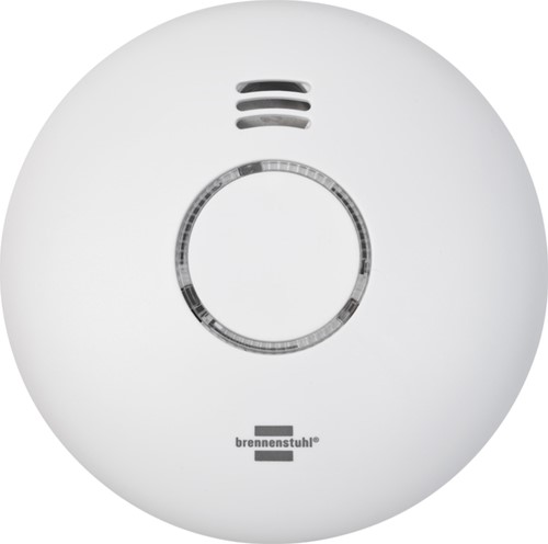 Rook-en hitte melder Brennenstuhl WIFI Connect wit