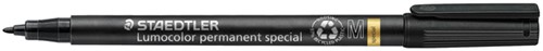 Viltstift Staedtler Lumocolor special 319 M permanent zwart