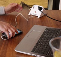 Stekkerdoos Brennenstuhl bureau 2-voudig incl. 2 USB 180cm wit-2