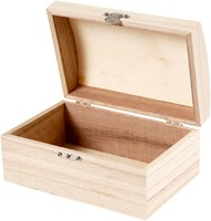 Schatkist Creotime 16,5x11x8,55cm hout-3