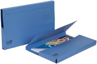 Pocketmap Exacompta Clean'Safe A4 400gr blauw pk/5-3