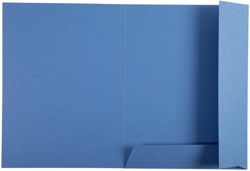 Dossiermap Exacompta Clean'Safe 2-kleppen blauw pk/5-3