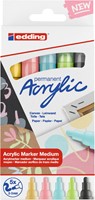 Acrylmarker edding e-5100 medium basis kleur pk/5