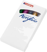 Acrylmarker edding e-5100 medium metallic kleur pk/5-2