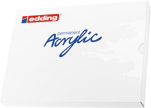 Acrylmarker edding starterskit klein Scandinavisch pk/8-2