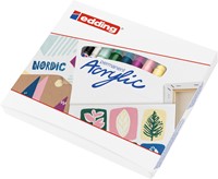 Acrylmarker edding starterskit groot realistisch pk/12-2