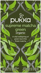Thee Pukka Supreme Matcha Green Tea 20 zakjes