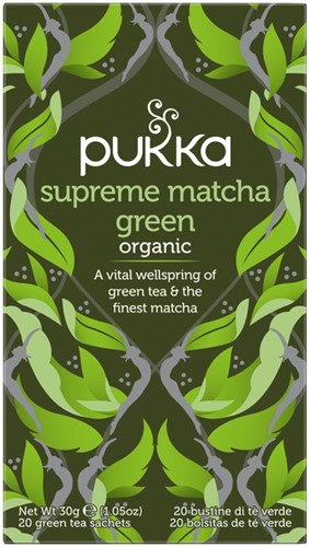 Thee Pukka Supreme Matcha Green Tea 20 zakjes