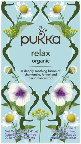 Thee Pukka Relax 20 zakjes