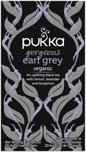 Thee Pukka Gorgeous Earl Grey 20 zakjes