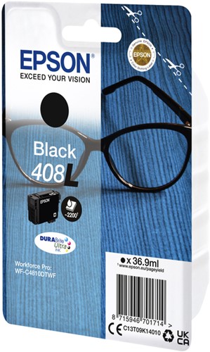 Inktcartridge Epson T09K140 408XL zwart