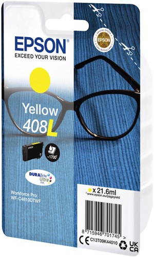 Inktcartridge Epson T09K440 408XL geel