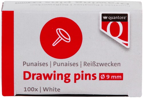 Punaises Quantore wit 100 stuks