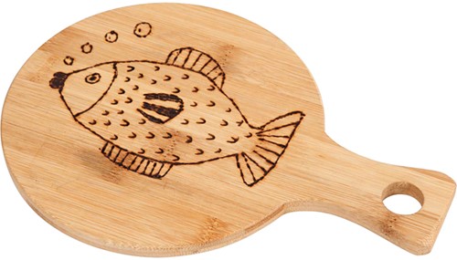 Snijplank Creotime hout rond-2