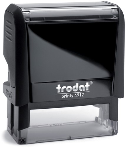 Tekststempel Trodat Printy 4912 +bon zwart