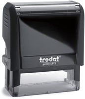 Tekststempel Trodat Printy 4913 +bon zwart