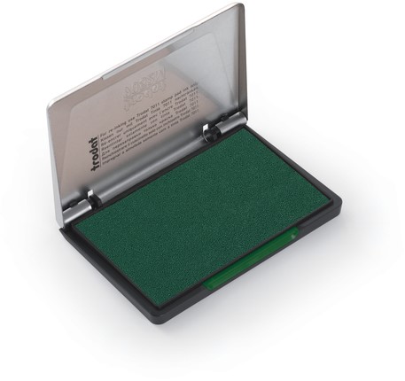 Stempelkussen Trodat 9072M metaal 11x7cm groen-2