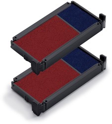 Stempelkussen Trodat 6/4912/2 blauw rood pk/2