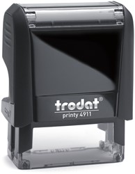 Tekststempel Trodat Printy 4911 +bon zwart
