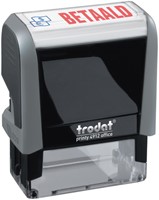 Tekststempel Trodat Printy 4912 betaald zwart
