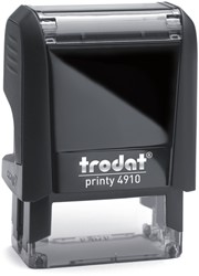 Tekststempel Trodat Printy 4910 +bon zwart