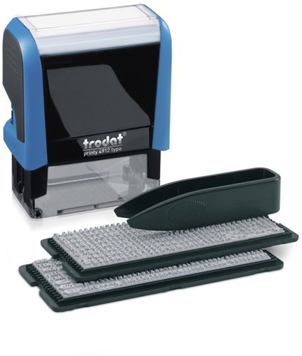 Tekststempel Trodat Printy  4912 Typomatic zwart