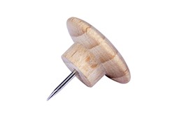 Legamaster push pins hout