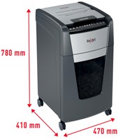 Papiervernietiger Rexel Optimum Auto+ 300X P4 snippers 4x26mm-4