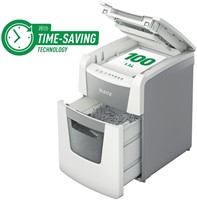 Papiervernietiger Leitz IQ Auto+ Small Office 100 P4 snippers 4x28mm-4