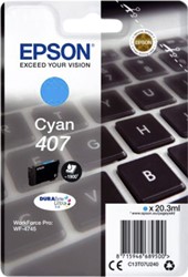 Inkcartridge Epson T07U240 407 cyaan