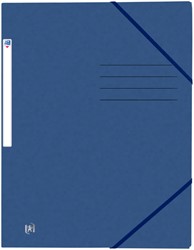 Elastomap Oxford Top File+ A4 blauw