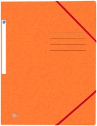 Elastomap Oxford Top File+ A4 oranje