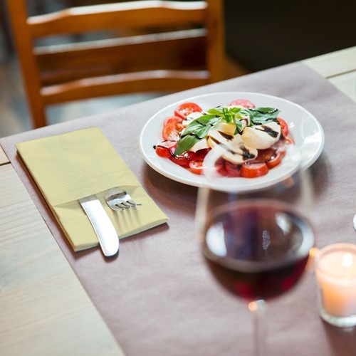 Servetten Tork 509601 LinStyle Pochette 19.5x9.8cm creme 50st-3